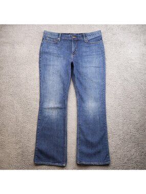 Levis Jeans Womens 16 Blue Denim 525 Perfect Waist Bootcut Mid Rise Lite Stretch